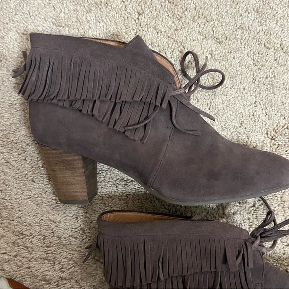 Gentle Souls by Kenneth Cole Women’s Bettie Leather Ankle Boots Size 11M - Picture 2 of 13